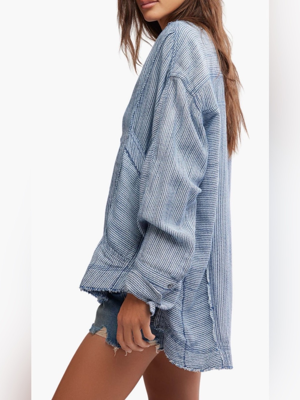 Free People-We The Free-By the Shore Oversize Top-Size Medium-NWT - Picture 3 of 16